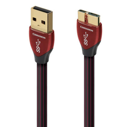 สาย USB AUDIOQUEST : USB-CINNAMON (A TO MICRO) (USB 3.0) (0.75M)_0
